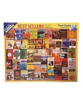 White Mountain Puzzles Best Sellers 1000 pc. Jigsaw Puzzle (NWT)